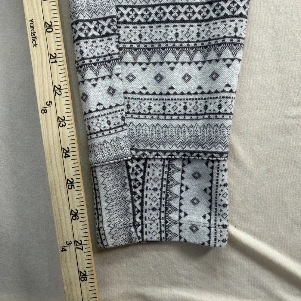COLUMBIA Pants Women's XL Aspen Lodge Fair Isle Legging Nordic Winter Gray